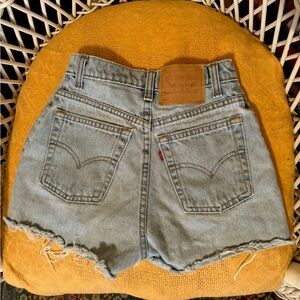 ❤️ vintage levi’s 512 cut off shorts